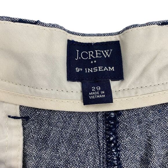 J. Crew Mens 9" Gramercy linen-cotton short size 29 - Picture 2 of 5